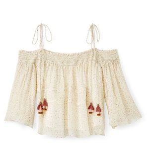 RebeccaMinkoff Casey Off Shoulder Top Blouses